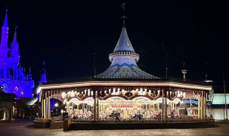 Prince Charming Regal Carrousel at Disney World's Magic Kingdom