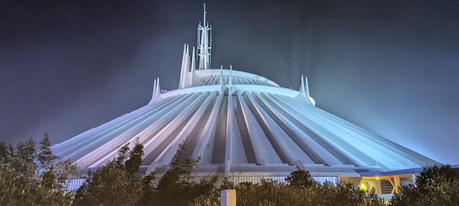 Space Mountain at Disney World's Magic Kingdom