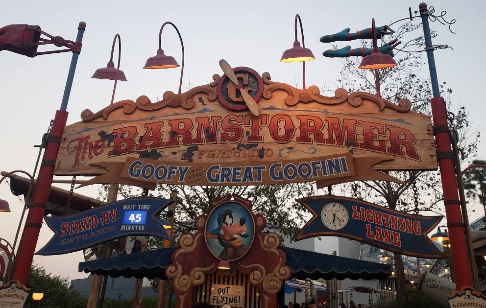The Barnstormer at Disney World's Magic Kingdom