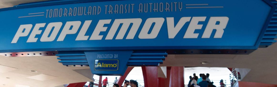 Tomorrowland Transit Authority PeopleMover at Disney World's Magic Kingdom